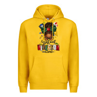 Lemon assistant director life afro messy bun Premium Hoodie - texasbilliewilder