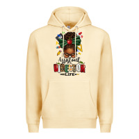 Assistant Director Life Afro Messy Bun Premium Hoodie | Teevron