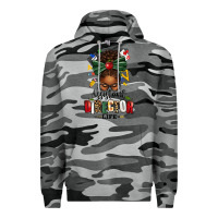 Slate Camo assistant director life afro messy bun Premium Hoodie - texasbilliewilder