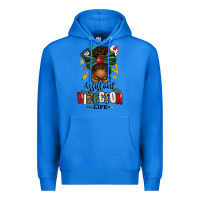 True Royal assistant director life afro messy bun Premium Hoodie - texasbilliewilder