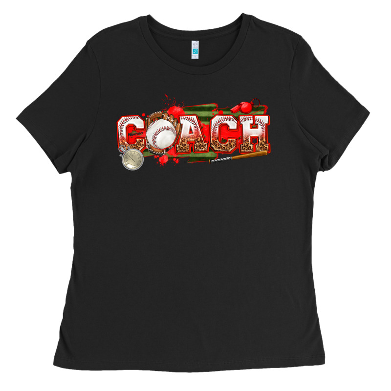 Baseball Coach Ladies Tee by texasbilliewilder | Teevron