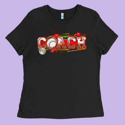 Ladies Tee baseball coach