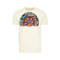 Vintage Arctic sunflower american flag leopard gemstone cowhide rainbow Vintage Tee - Artiststas