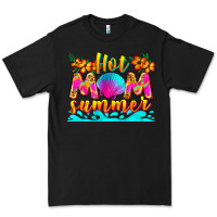 Black hot mom summer Premium Tee - Zillion Design Studio