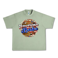Oil Green american babe Urban Heavy Tee - JahusDesignShop