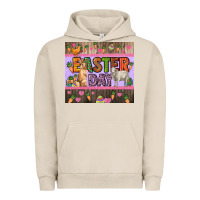 Pigment French Oak Easter day farm animals tumbler Urban Hoodie - HowdyJamesFarm