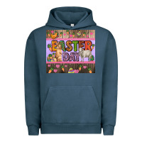 Pigment Midnight Navy Easter day farm animals tumbler Urban Hoodie - HowdyJamesFarm