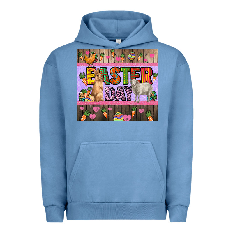 Easter Day Farm Animals Tumbler Urban Hoodie by HowdyJamesFarm | Teevron