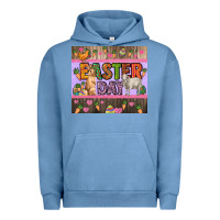 Pigment Pebble Blue Easter day farm animals tumbler Urban Hoodie - HowdyJamesFarm