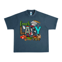Midnight Navy lunch lady crew Urban Heavy Tee - AdoDesignShop