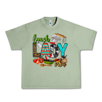 Oil Green lunch lady crew Urban Heavy Tee - AdoDesignShop