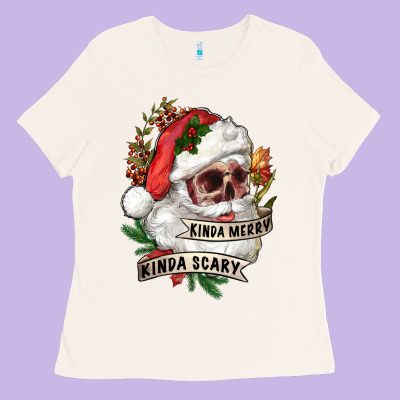 Ladies Tee Kinda merry kinda scary