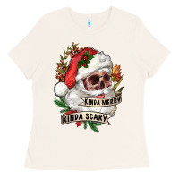 Bone Kinda merry kinda scary Ladies Tee - RanaPortraitStore
