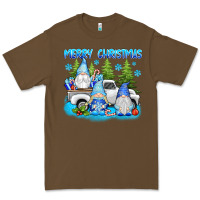 Cacao merry christmas gnomies Premium Tee - texasbilliewilder