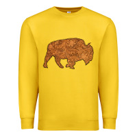 Lemon Western Vintage Bison Silhouette Premium Sweatshirt - Bettercallsaul