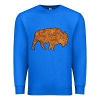 True Royal Western Vintage Bison Silhouette Premium Sweatshirt - Bettercallsaul