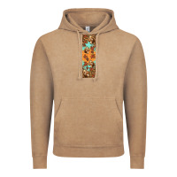 Vintage Coffee autumn squirrel Vintage Hoodie - BundleAndBundleShop