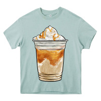Arona iced caramel frappuccino coffee Heavy Core Tee - BarkalooDesign