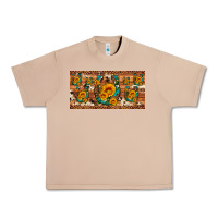 Burro sunflower gemstone leopard cowhide horseshoe license plate Urban Heavy Tee - Artiststas