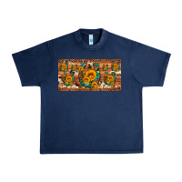 Navy sunflower gemstone leopard cowhide horseshoe license plate Urban Heavy Tee - Artiststas