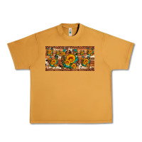 Peanut Butter sunflower gemstone leopard cowhide horseshoe license plate Urban Heavy Tee - Artiststas