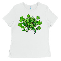 White Kiss lucky Ladies Tee - RanaPortraitStore