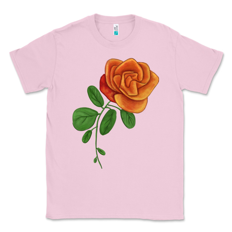 Burst Of Joy Rose Classic Tee by LillyAllenDesigns | Teevron