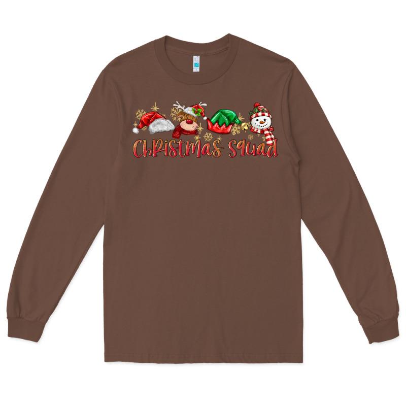 Christmas Squad Long Sleeve Tee by MaliasSmallBusiness | Teevron