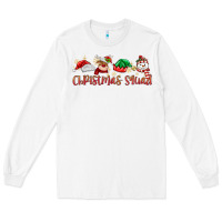 White christmas squad Long Sleeve Tee - MaliasSmallBusiness
