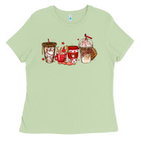 Matcha baseball coffee cups Ladies Tee - texasbilliewilder