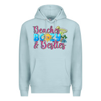 Blue Mist Beaches boozy besties Summer Premium Hoodie - NancyCooperArtShop