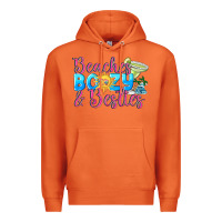 Carrot Beaches boozy besties Summer Premium Hoodie - NancyCooperArtShop