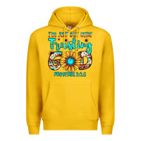 Lemon i m just out here trusting god proverbs 3 5,6 Premium Hoodie - JahusDesignShop