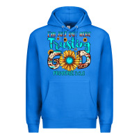 True Royal i m just out here trusting god proverbs 3 5,6 Premium Hoodie - JahusDesignShop