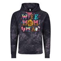 Cloud Black wife mom ma Vintage Hoodie - AdoDesignShop