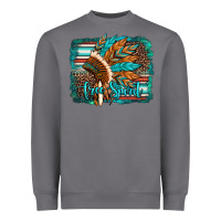 Storm free spirit native american indian headdress Heavyweight Sweatshirt - Artiststas