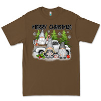 Cacao merry christmas gnomies Premium Tee - texasbilliewilder