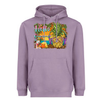 Lavender hello summer pineapple Heavyweight Hoodie - BarkalooDesign