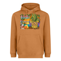 Meerkat hello summer pineapple Heavyweight Hoodie - BarkalooDesign