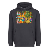 Smoke hello summer pineapple Heavyweight Hoodie - BarkalooDesign