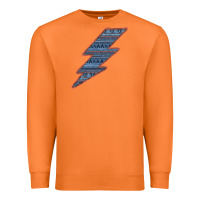 Carrot Western Orange Border Aztec Lightning Premium Sweatshirt - Bettercallsaul