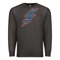 Smoke Western Orange Border Aztec Lightning Premium Sweatshirt - Bettercallsaul