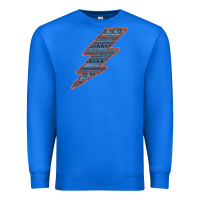 True Royal Western Orange Border Aztec Lightning Premium Sweatshirt - Bettercallsaul