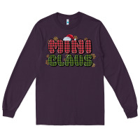 Plum mini claus Long Sleeve Tee - MaliasSmallBusiness