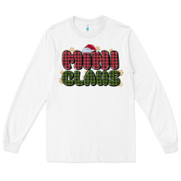White mini claus Long Sleeve Tee - MaliasSmallBusiness
