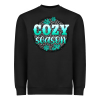 Black cozy season Heavyweight Sweatshirt - AdoDesignShop
