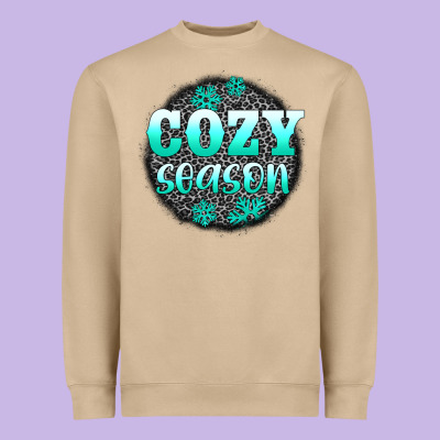 Cozy Season Heavyweight Sweatshirt Designed By Adodesignshop