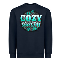Navy cozy season Heavyweight Sweatshirt - AdoDesignShop