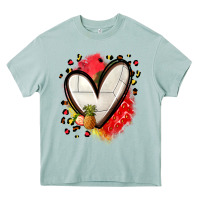 Arona fruits and volleyball heart Heavy Core Tee - Zillion Design Studio