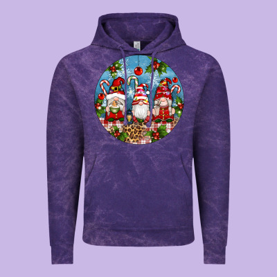 Christmas Gnomes Ornament Vintage Hoodie Designed By Artiststas